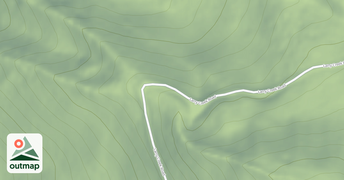 Map of (FDR) LARRY CREEK