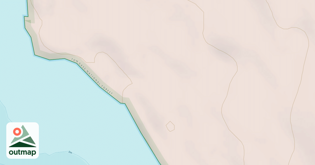 Map of Kizhuchia Creek Road