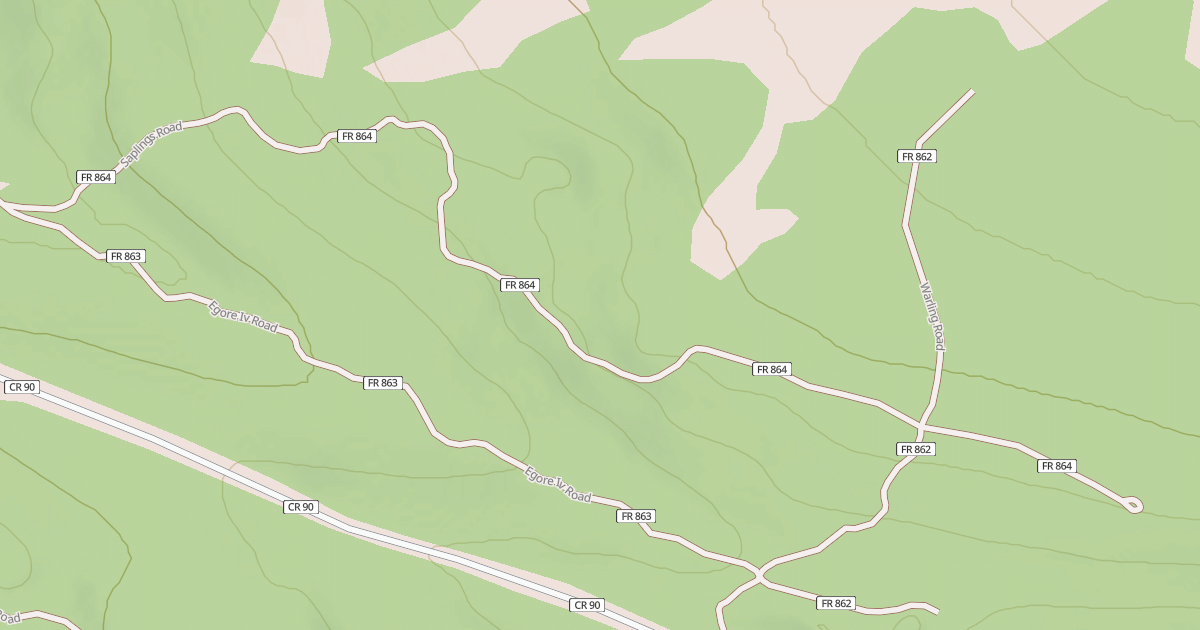 Map preview of SAPLINGS