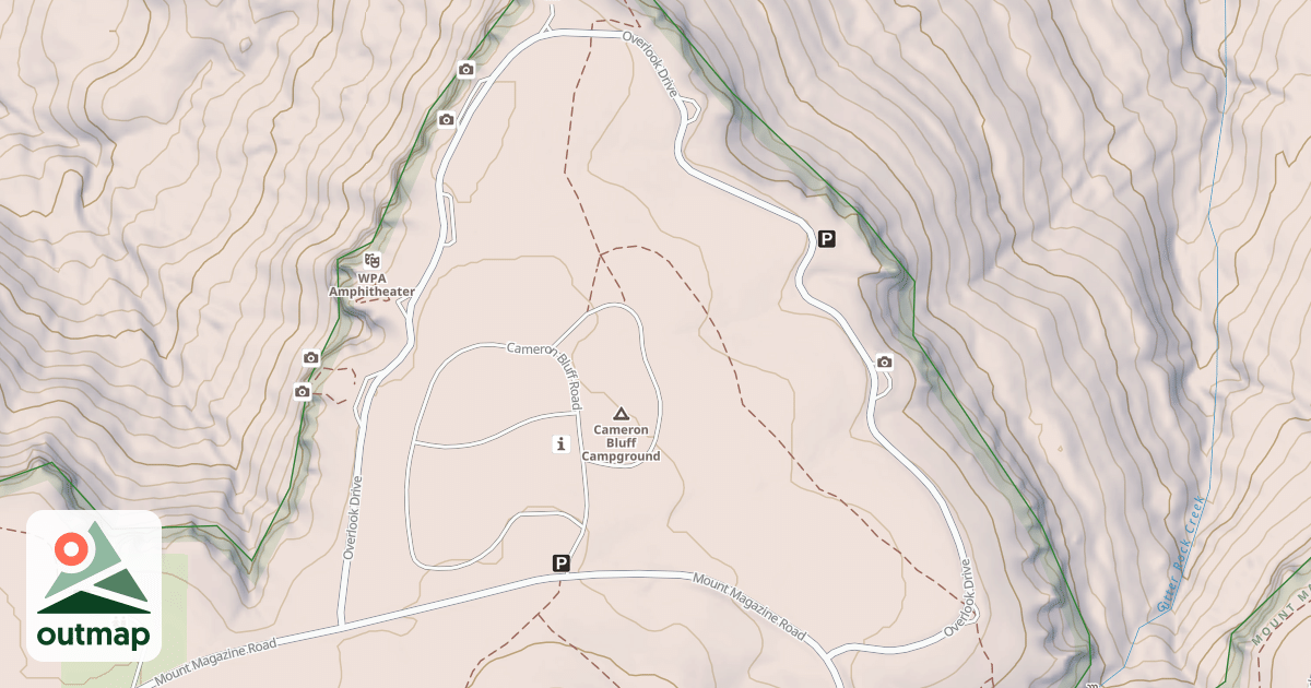 Map of OVERLOOK DRIVE
