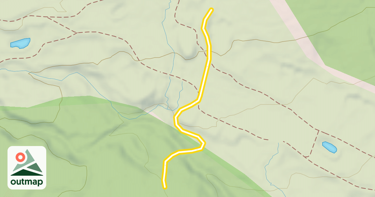 Map of Jay Brook
