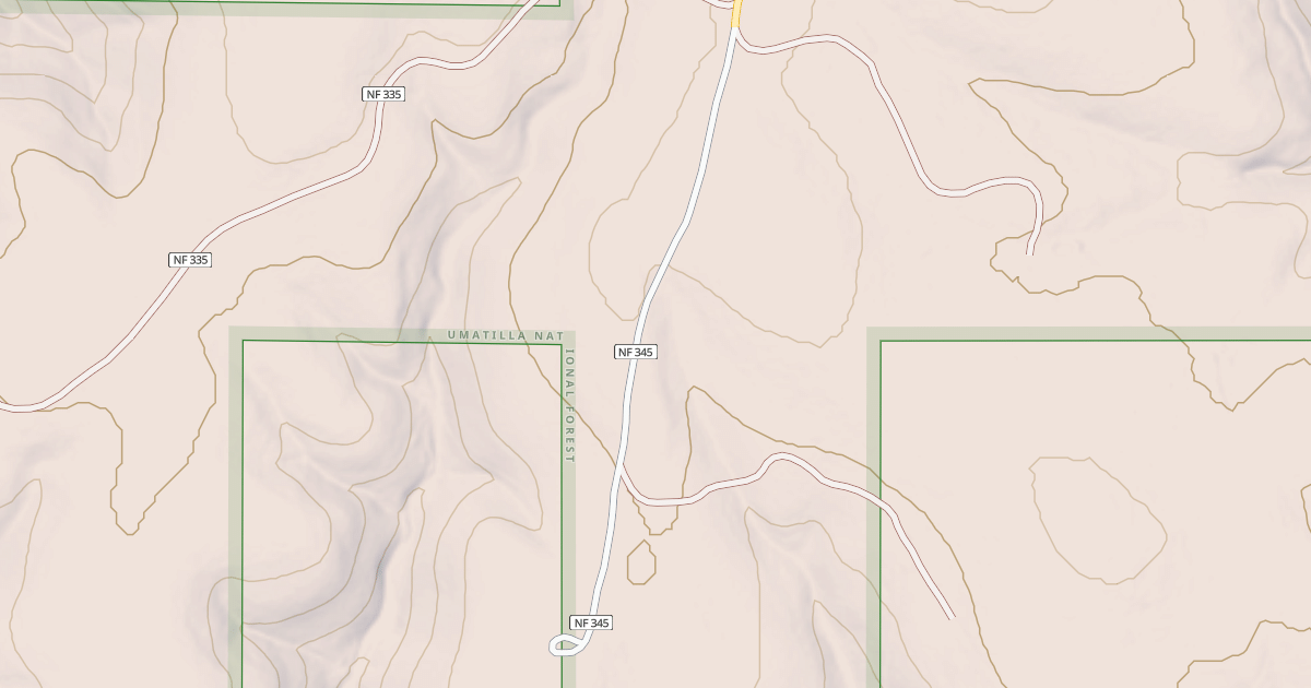 Map preview of USFS Motor Vehicle Use Map Roads {B35CE338-7FE8-473D-87C8-CA6EF92B3C70}