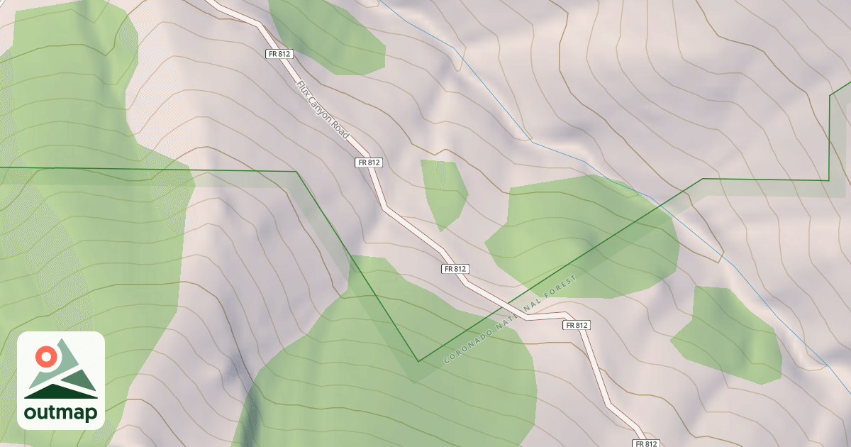 Map of FLUX CANYON