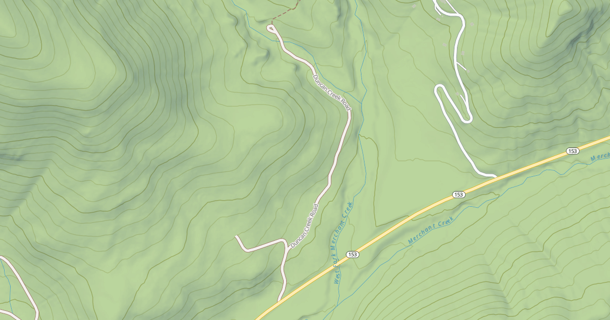 Map preview of DUNCAN CR