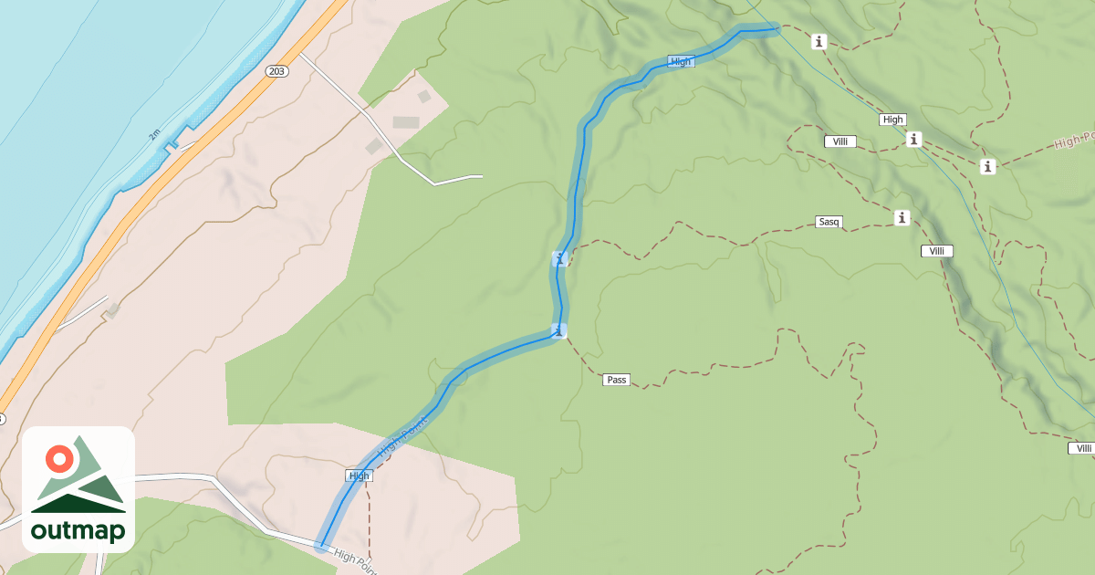 Map of High Point