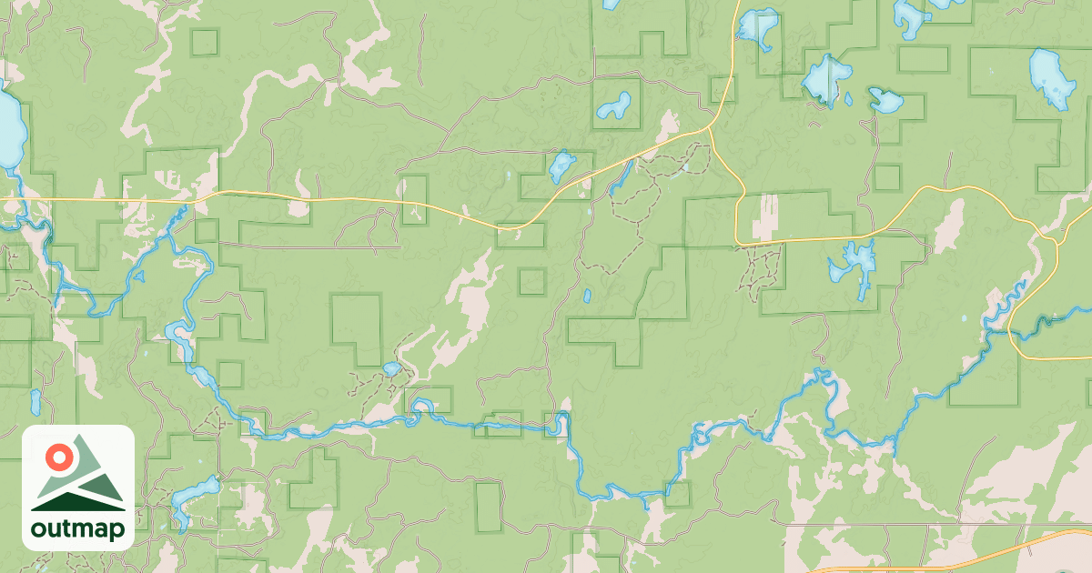 Map of FLAMBEAU ATV 111