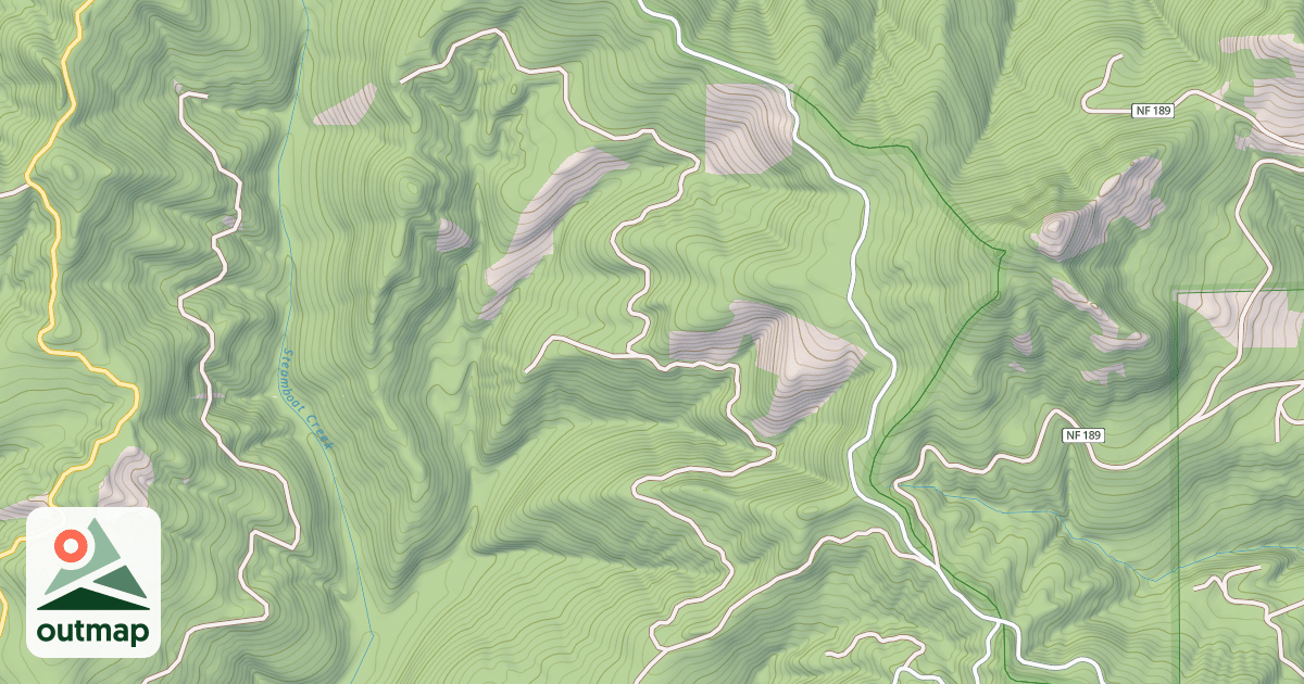Map of CALAPOOYIA DIVIDE