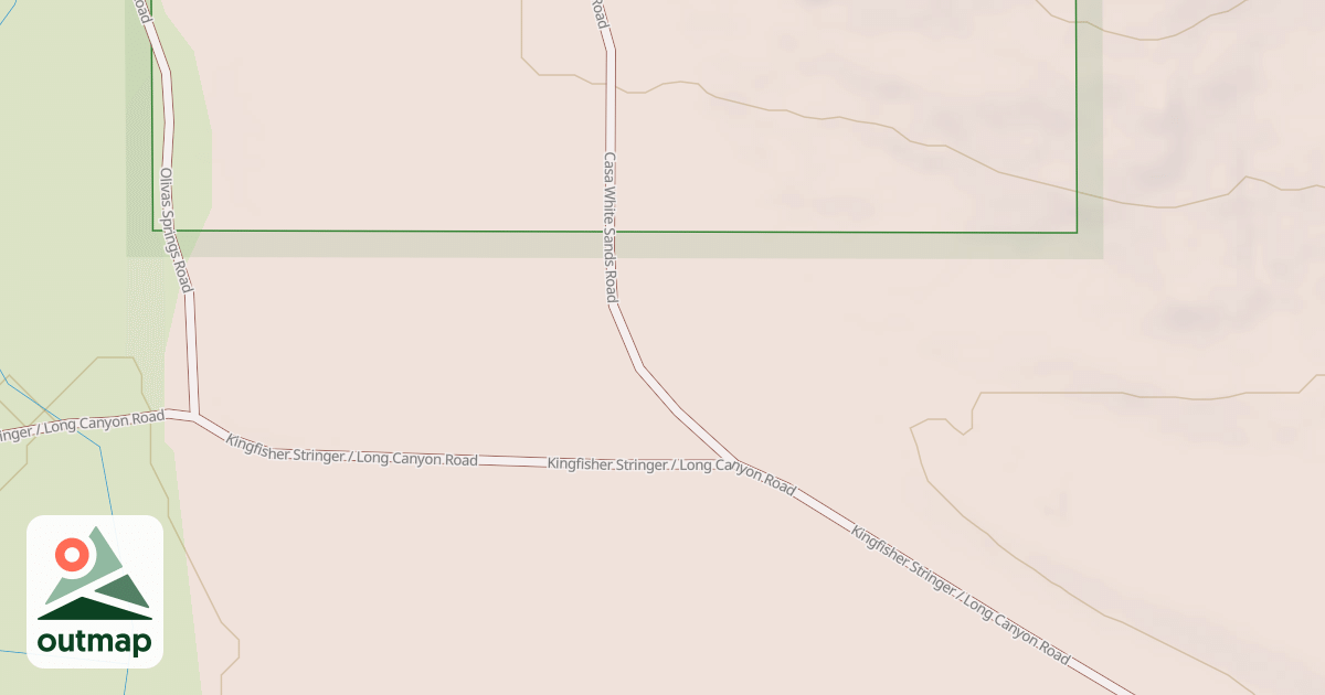 Map of CASA WHITE SANDS