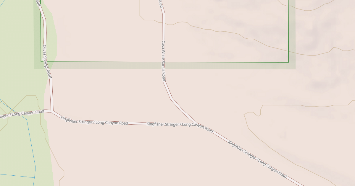 Map preview of CASA WHITE SANDS