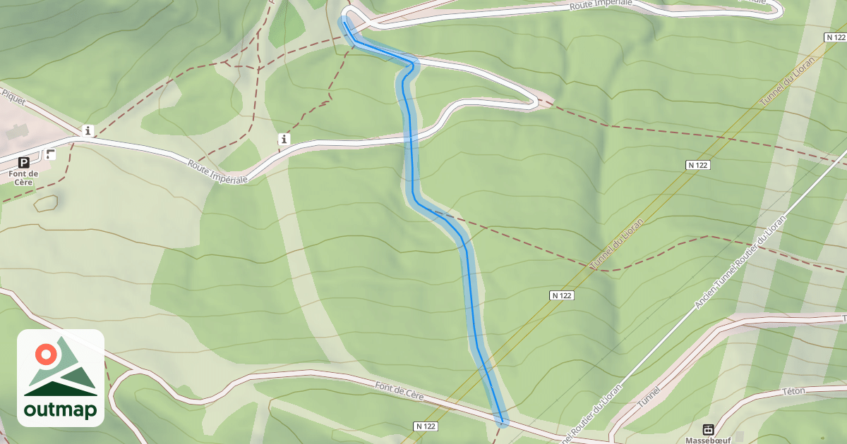 Map of Nouvelle