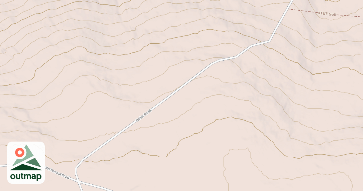 Map of Haldeman & Greenland Tracts - Snowmobile Trails