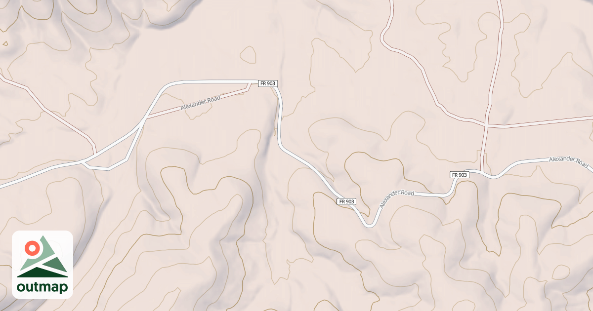 Map of OUACHITA CEDAR