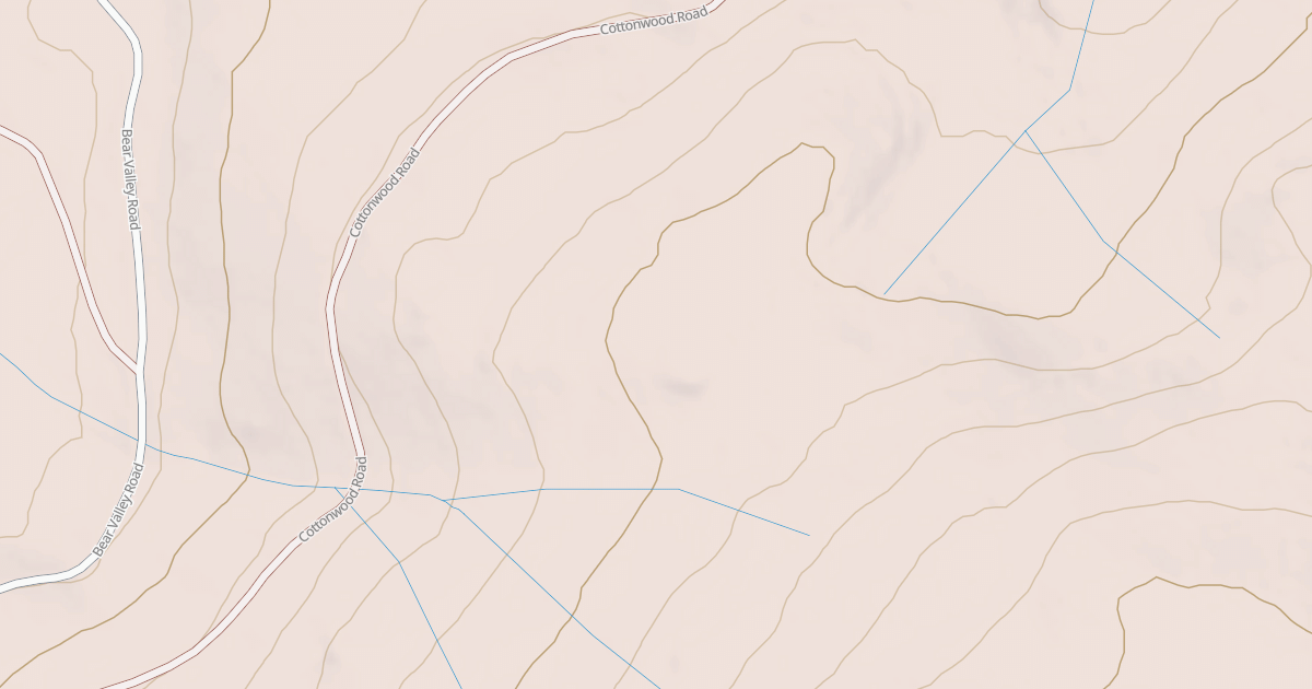 Map preview of COTTONWOOD SPUR