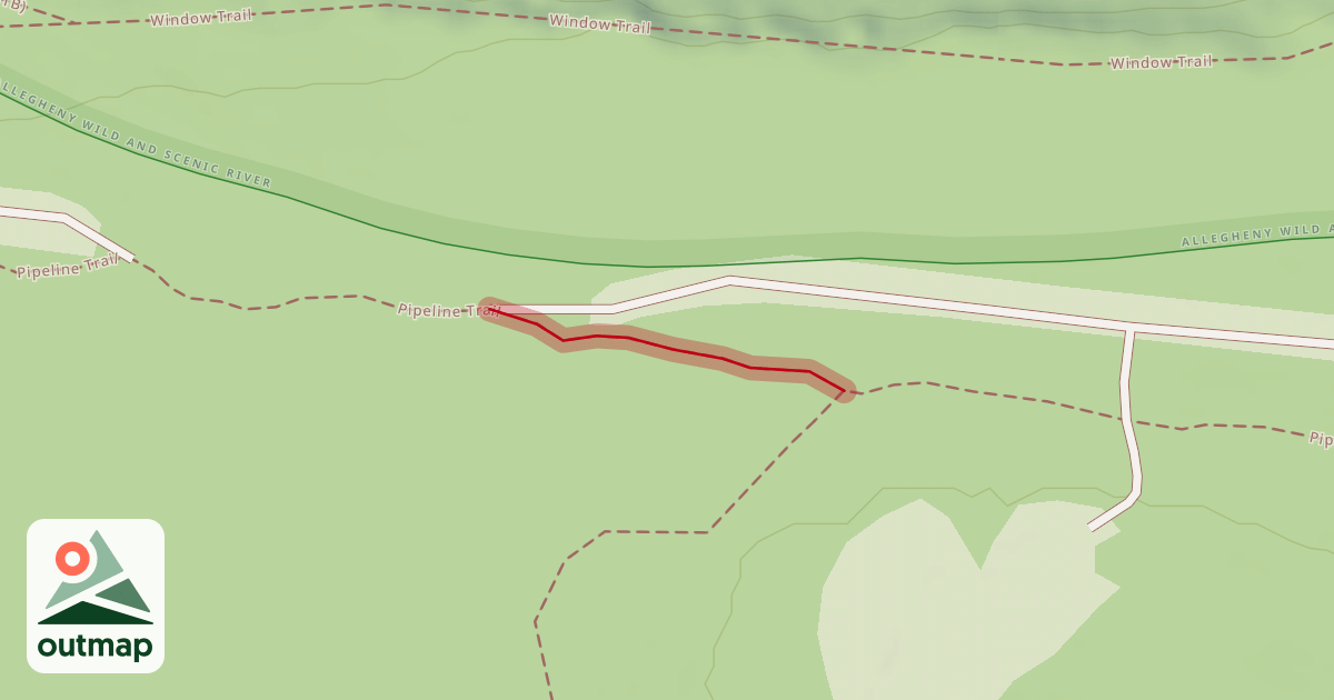 Map of Pipeline Trail