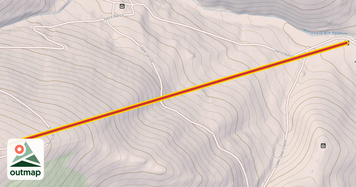 Map of Lincoln Double Chair #2
