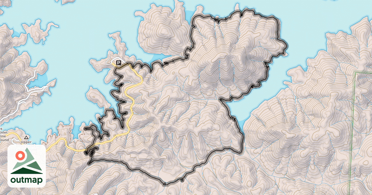 Map of Clikaputi Loop Trail