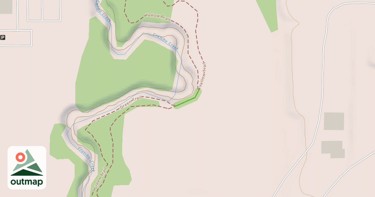 Map of Green Trail