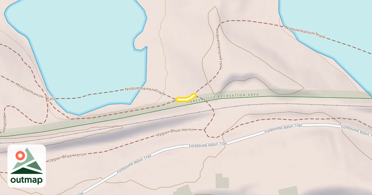 Map of Noquemanon Trail