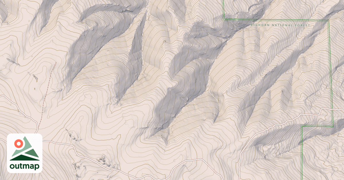 Map of Smith Creek
