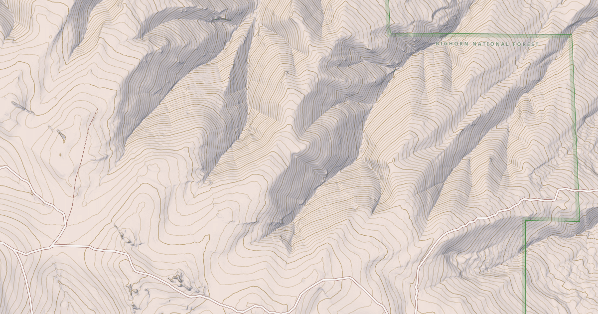 Map preview of Smith Creek