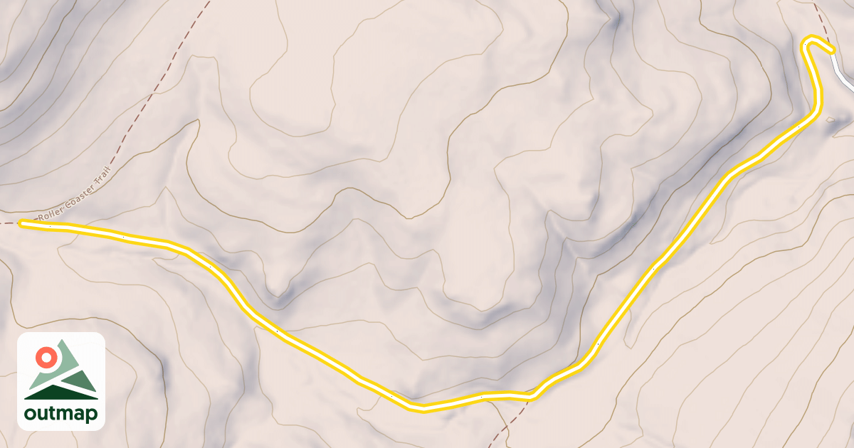 Map of Raddick Gultch Trail