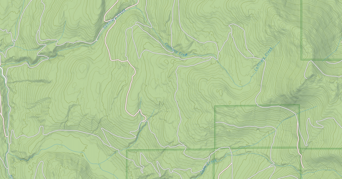 Map preview of TWENTYMILE PEAK