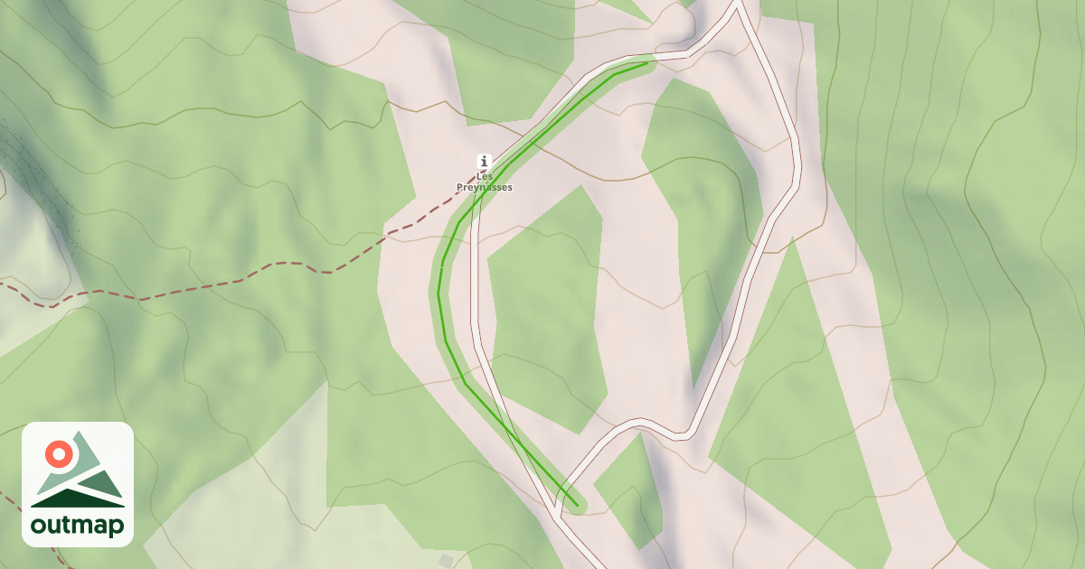 Map of La Bergerie