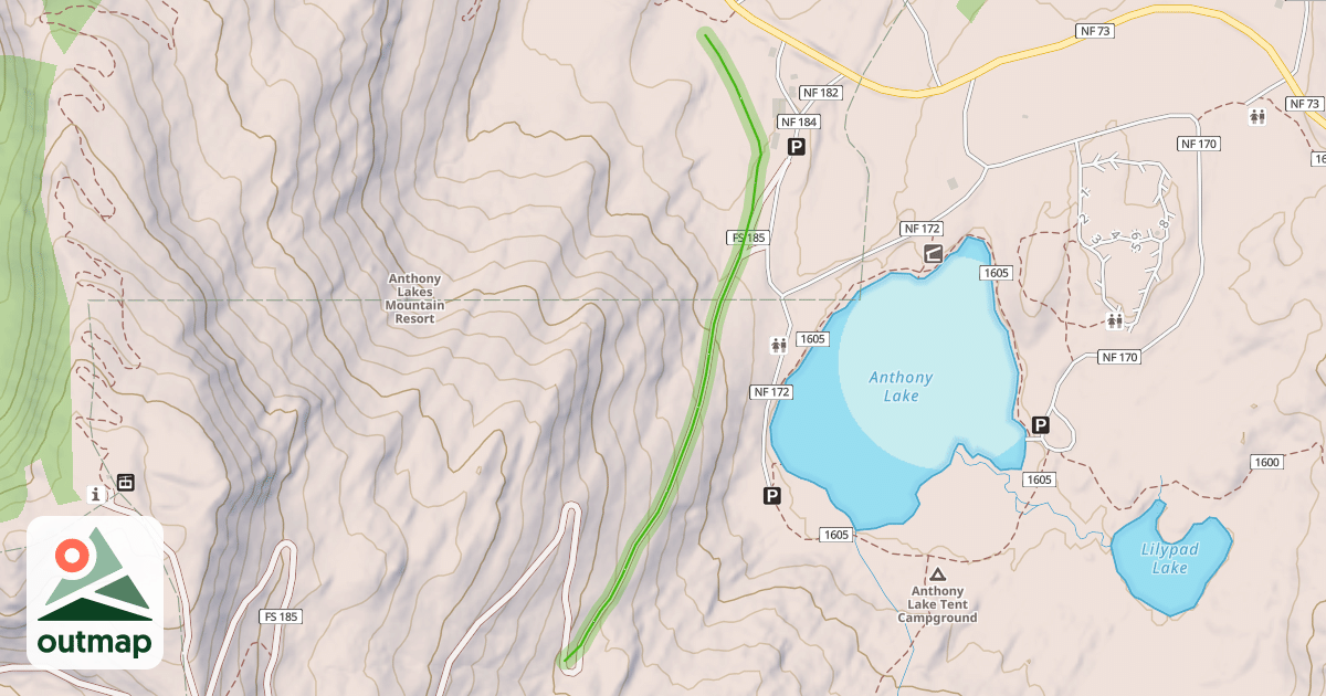 Map of Road Run
