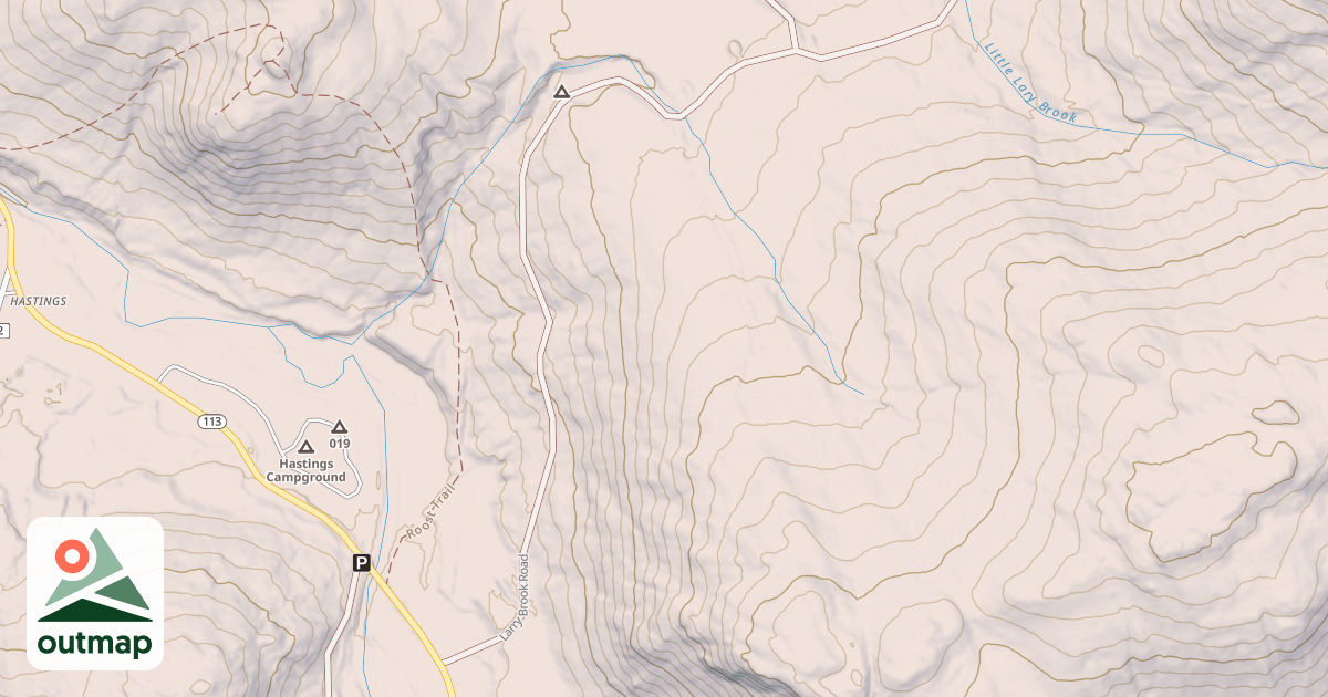 Map of LITTLE LARRY
