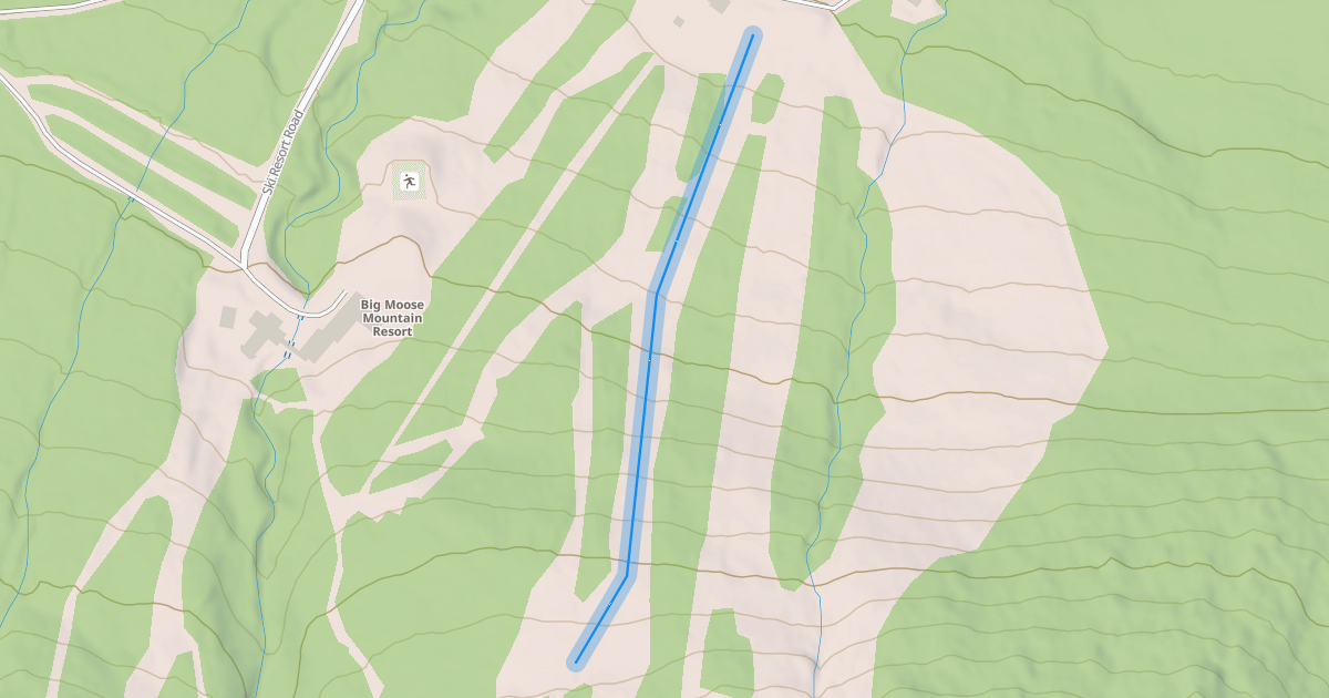 Map preview of Lower Kennebec