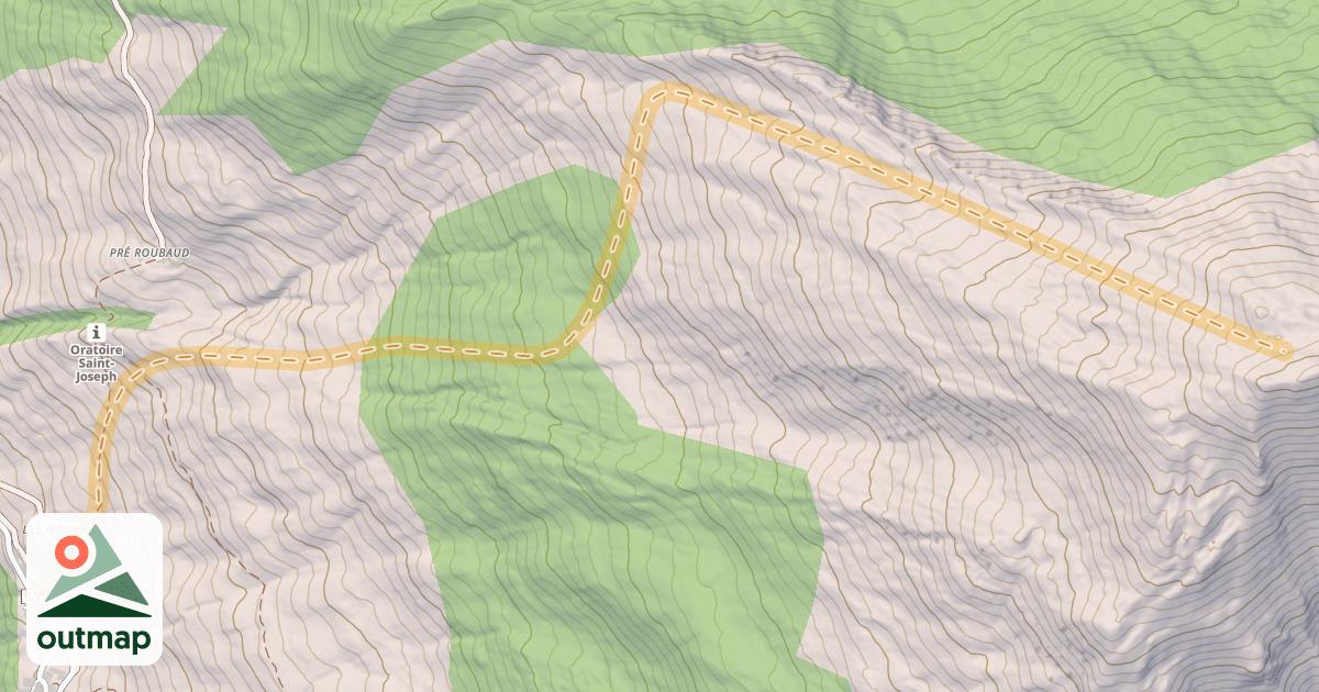 Map of Gardiole — Le Roux
