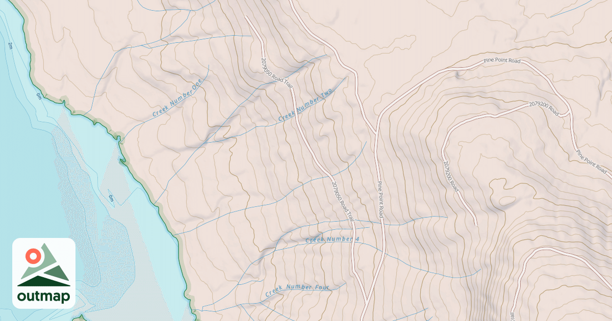 Map of 2079050 Road