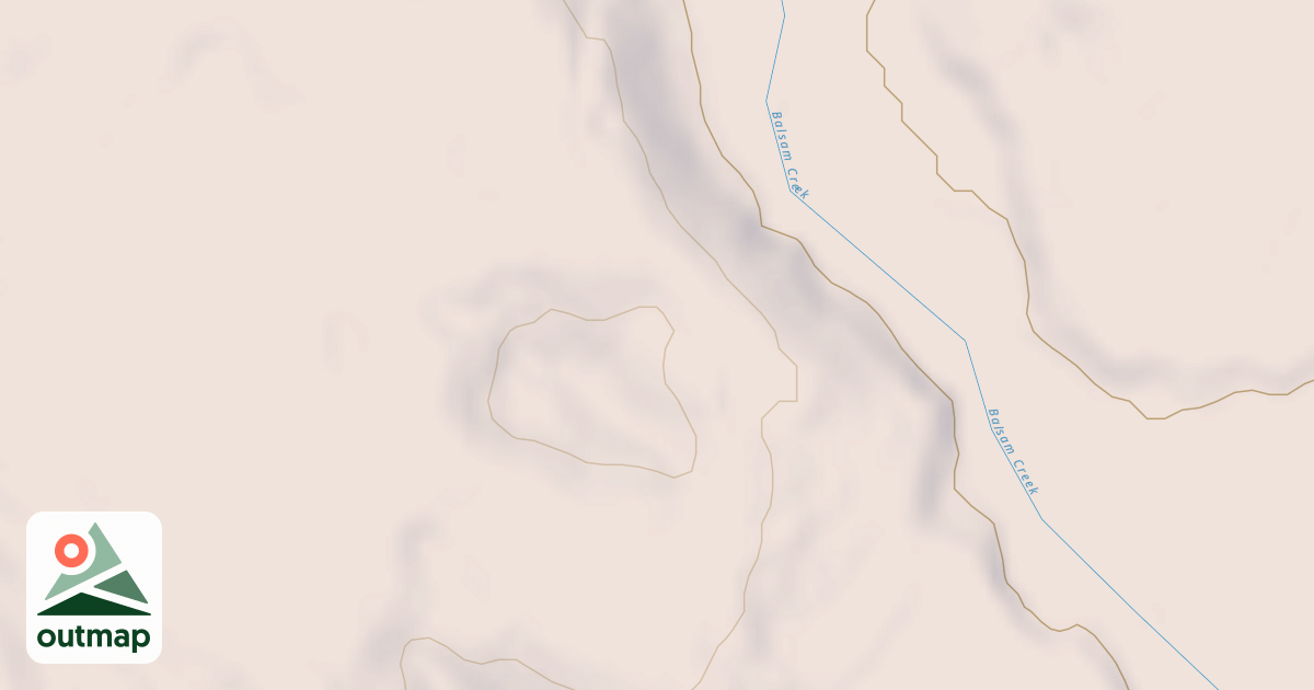 Map of Balsam Trail