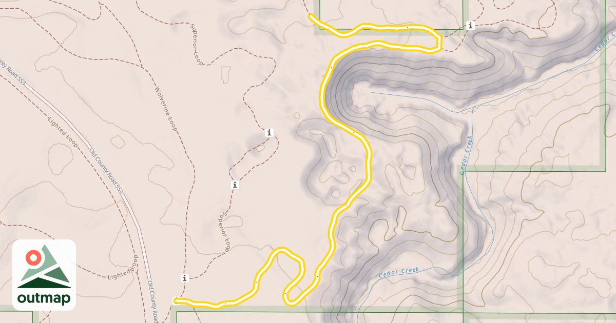 Map of Superior Loop