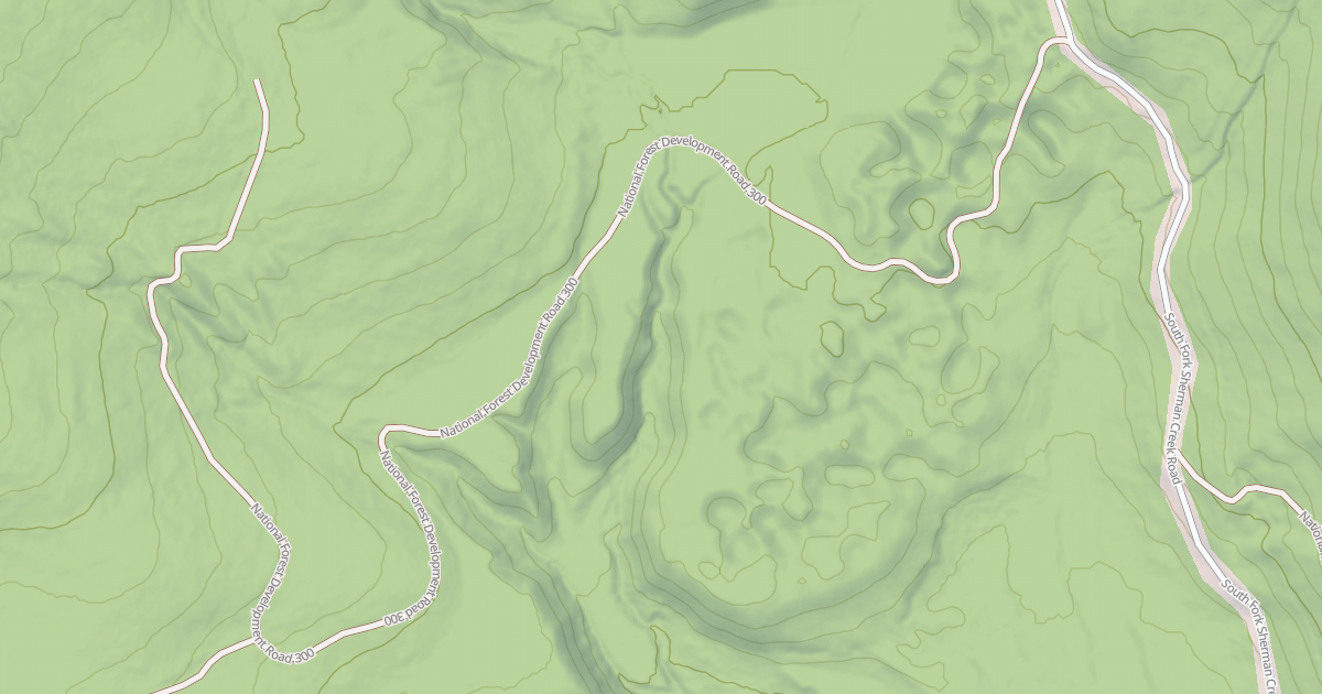 Map preview of USFS Motor Vehicle Use Map Roads {6EB76CB0-9F0B-41A3-AE4A-C9D987E1EC9F}