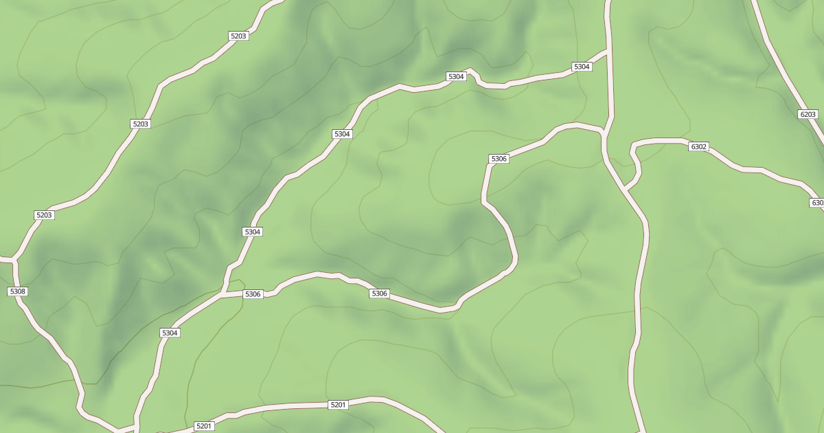 Map preview of USFS Motor Vehicle Use Map Trails 19126