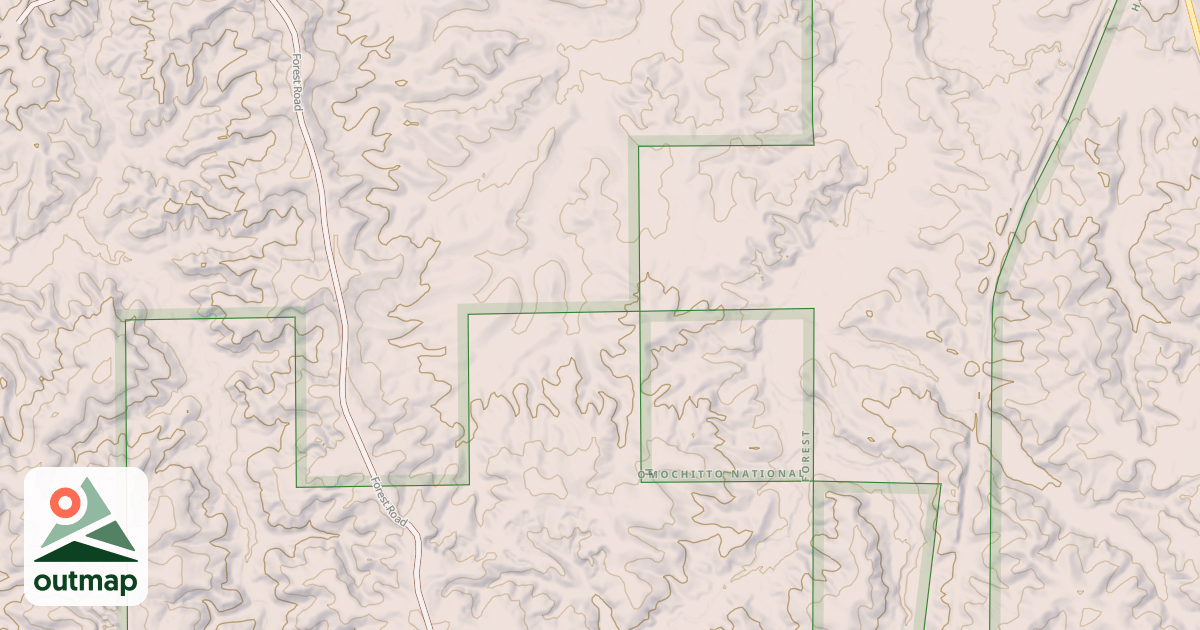 Map of USFS National Forest System Roads {51C296B6-E6BD-460B-A96D-0CB94E2E4F54}