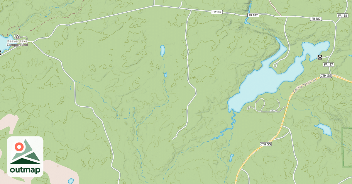 Map of FR 388