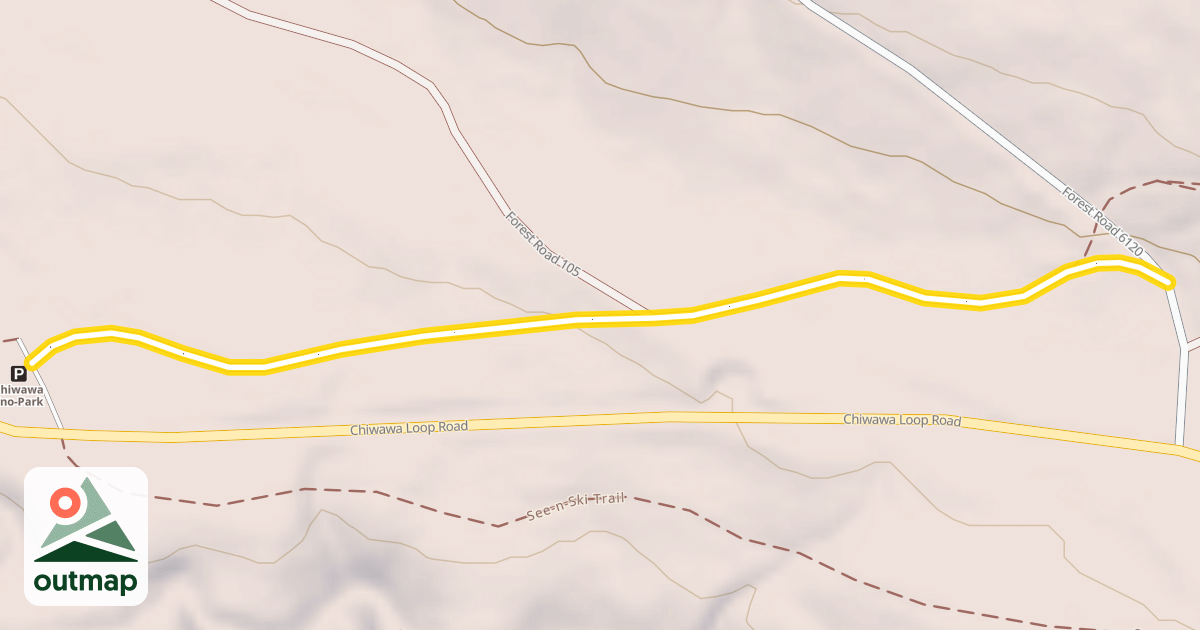 Map of Forest Road 106