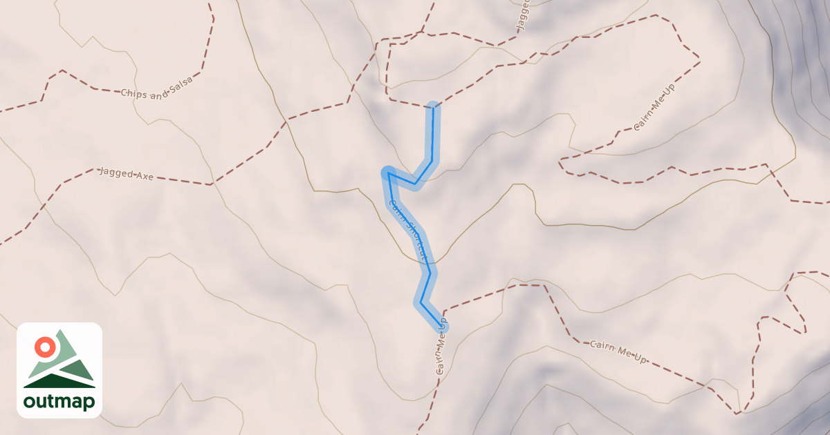 Map of Cairn Shortcut
