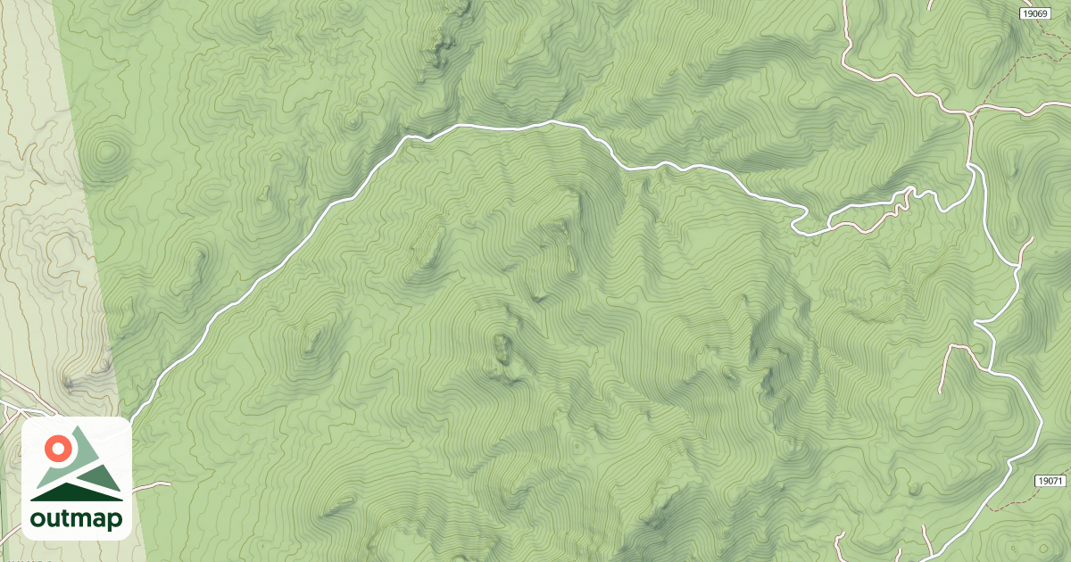 Map of BIG INDIAN CREEK