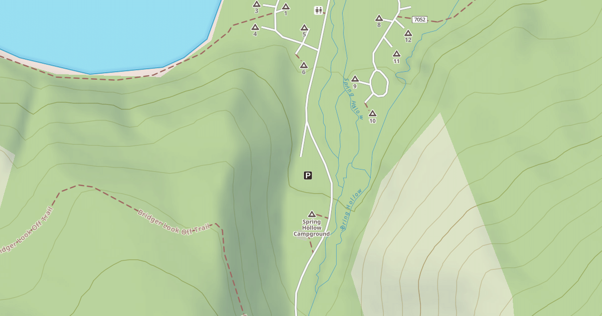 Map preview of SPRING HOLLOW CG-D