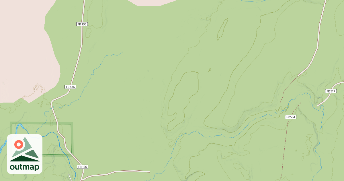 Map of FR 517A