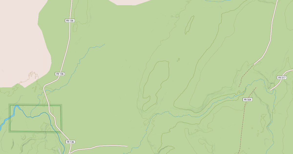 Map preview of FR 517A