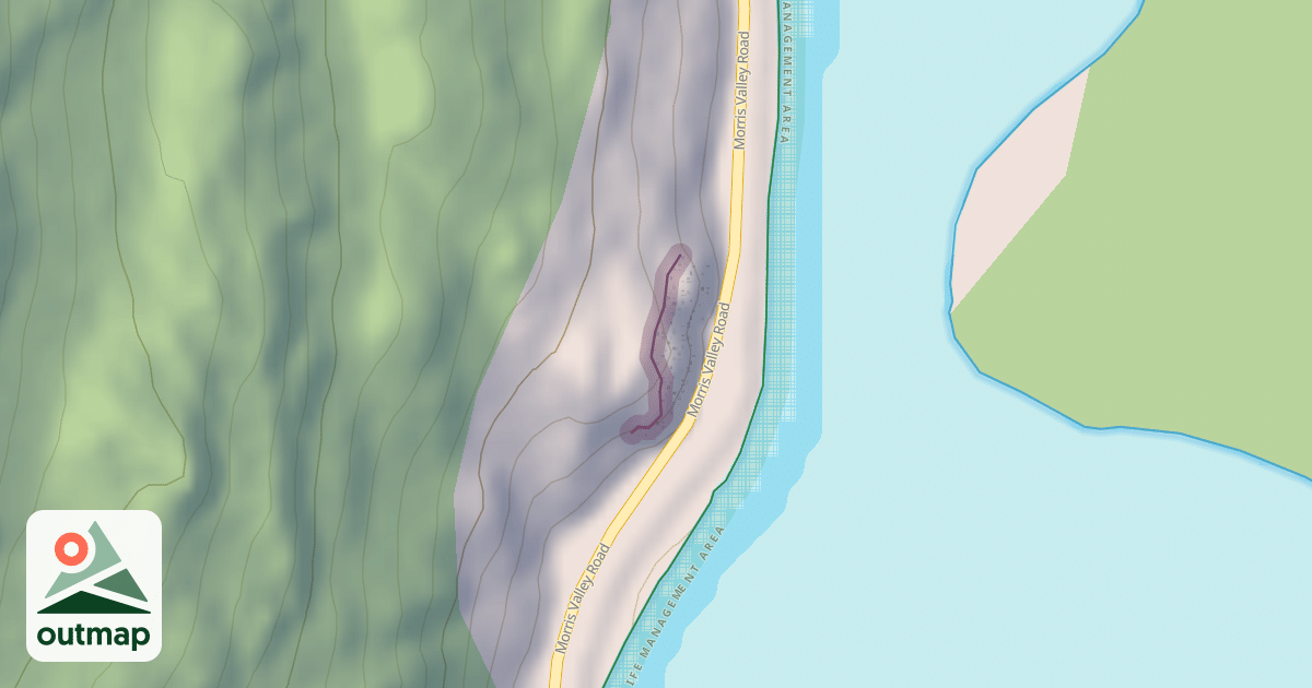 Map of Chehalis Roadside
