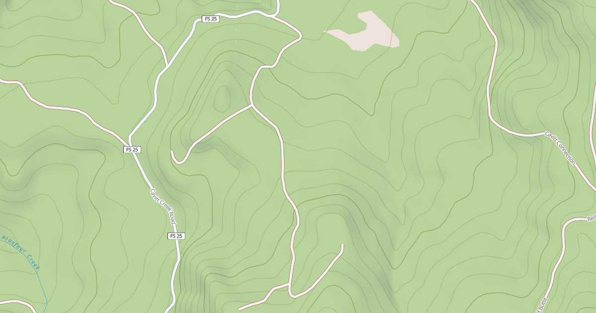 Map preview of BEAR CAMP T.S.