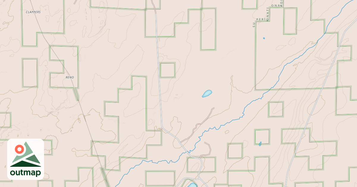 Map of BUNDLE LAKE