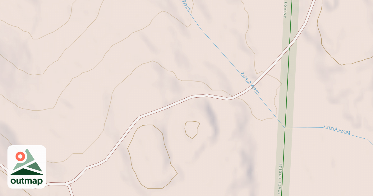 Map of Poverty Square Trail