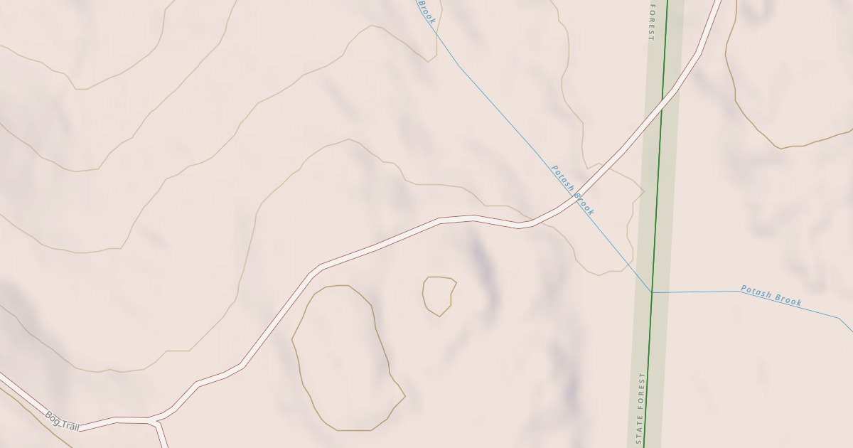 Map preview of Poverty Square Trail