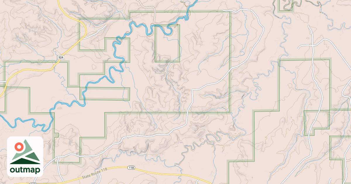 Map of RACE TRACK